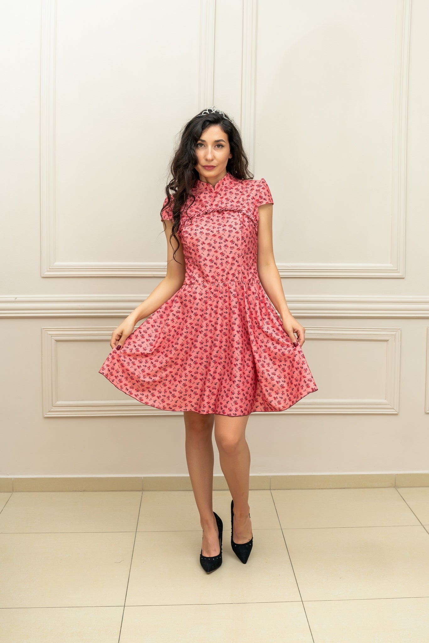 "Chelsea" Dress In Flower Print
