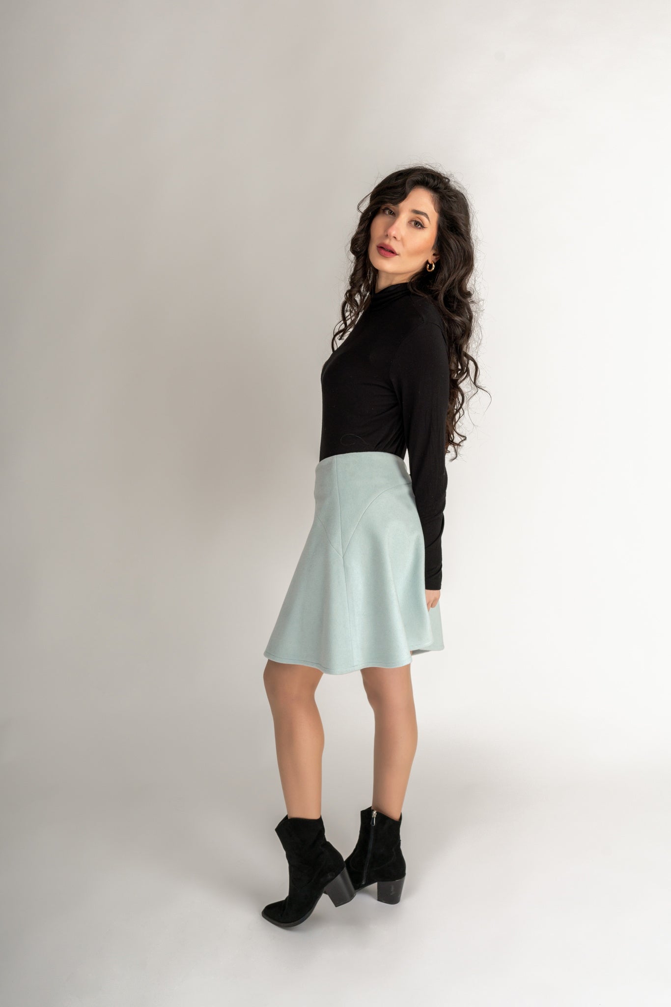 Flared Skirt - Mint