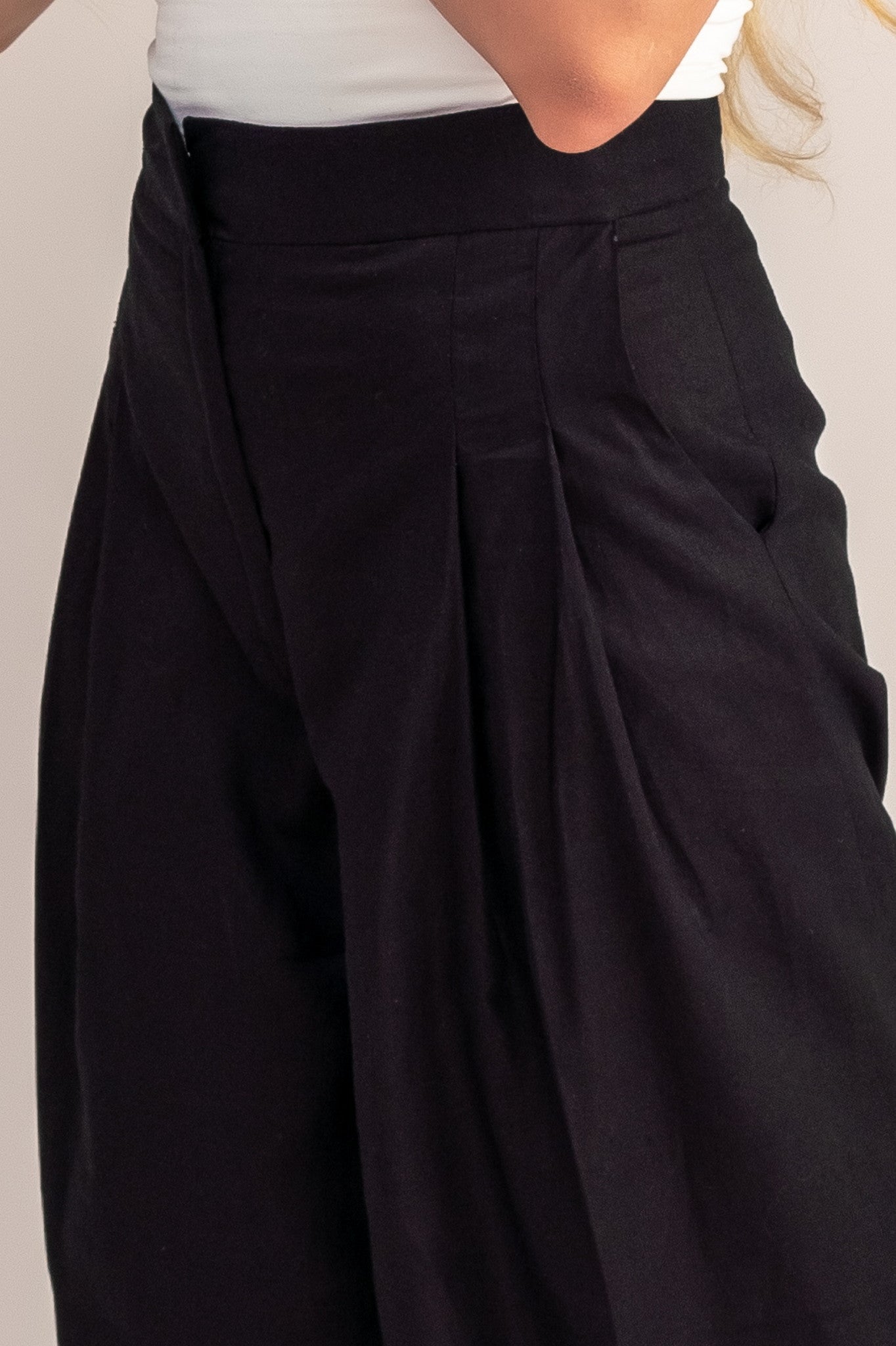 “ Harlow “ Linen Wide Leg Pants In Pink