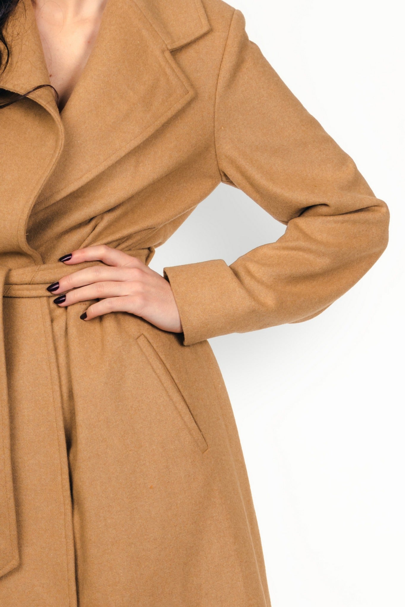 Womens camel winter outlet coat